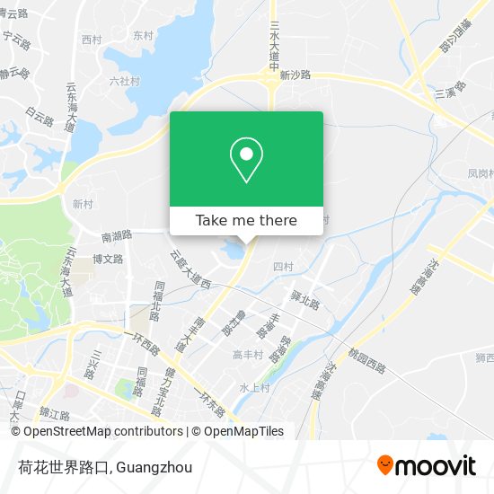 荷花世界路口 map
