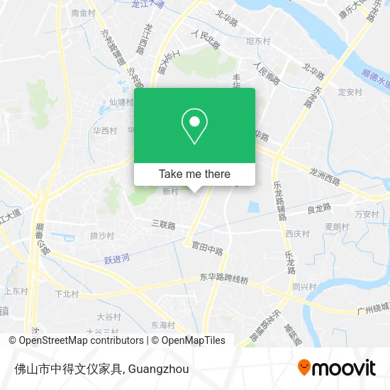 佛山市中得文仪家具 map