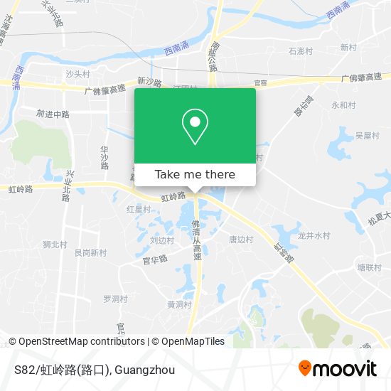 S82/虹岭路(路口) map