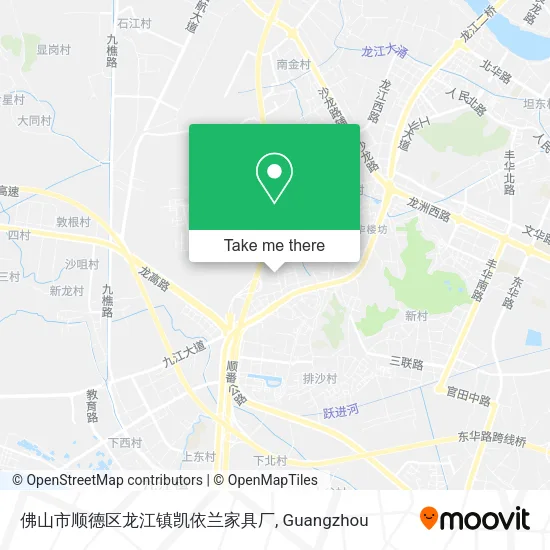 佛山市顺德区龙江镇凯依兰家具厂 map