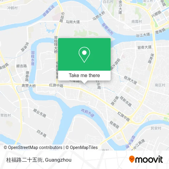 桂福路二十五街 map