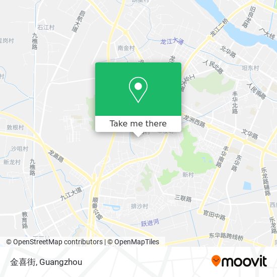 金喜街 map