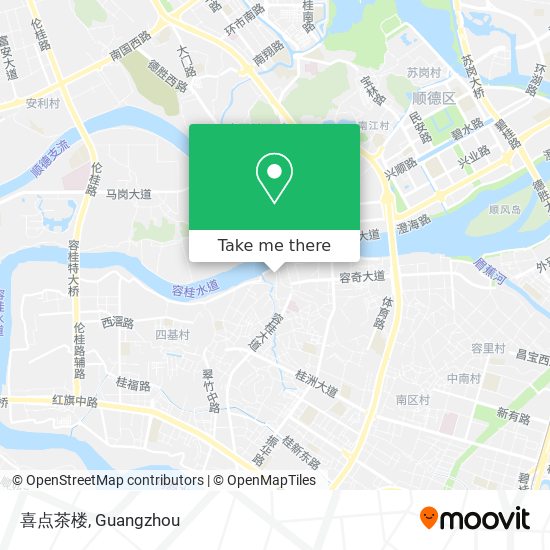 喜点茶楼 map