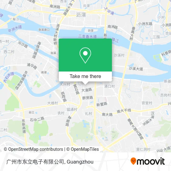 广州市东立电子有限公司 map