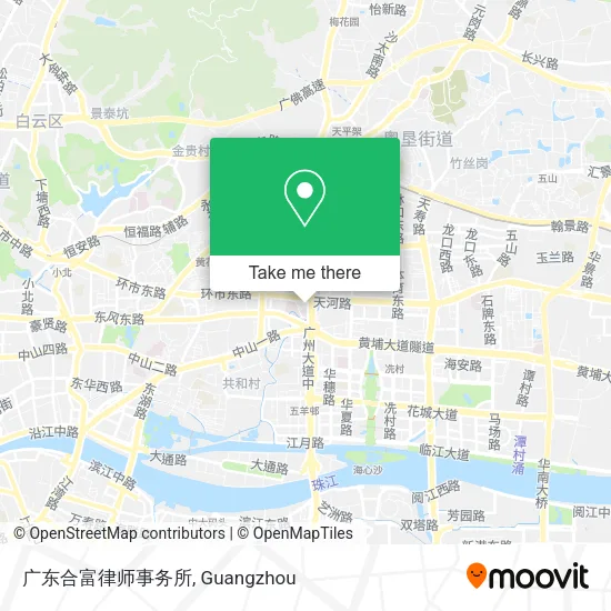 广东合富律师事务所 map