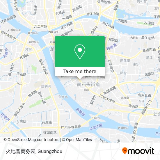 火地晋商务园 map