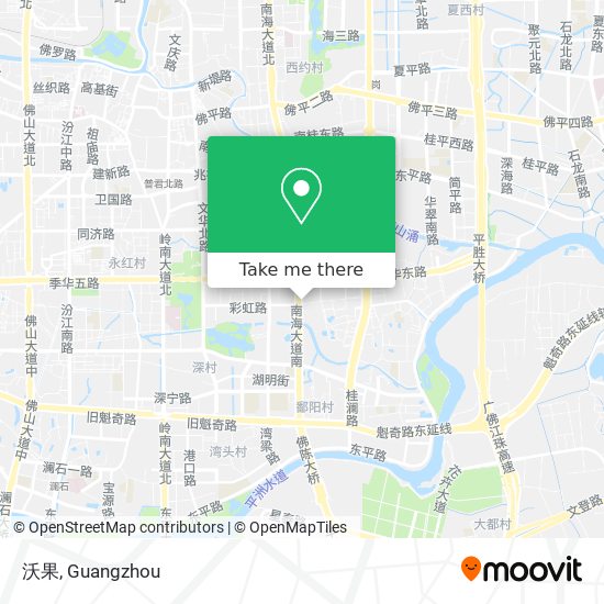沃果 map