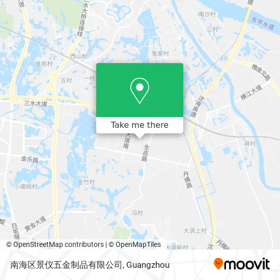 南海区景仪五金制品有限公司 map