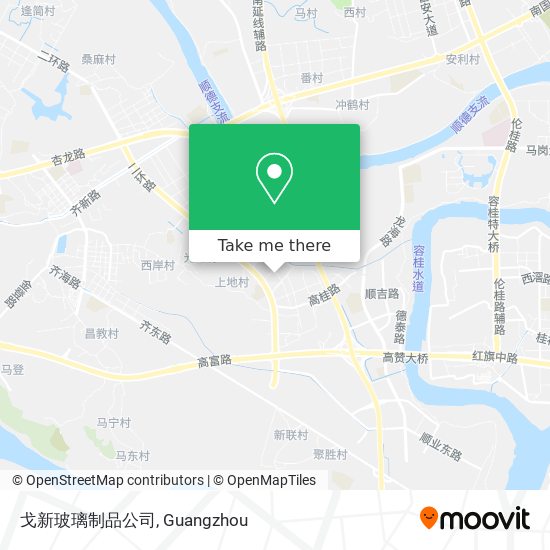 戈新玻璃制品公司 map