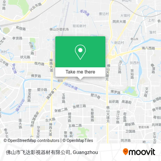 佛山市飞达影视器材有限公司 map