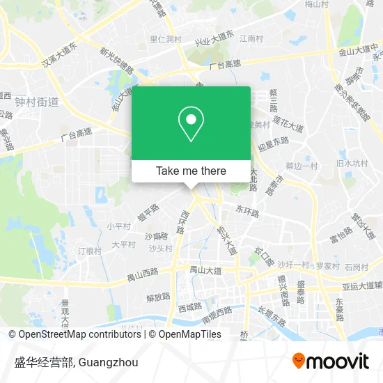 盛华经营部 map