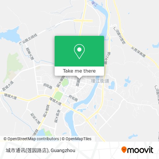 城市通讯(莲园路店) map