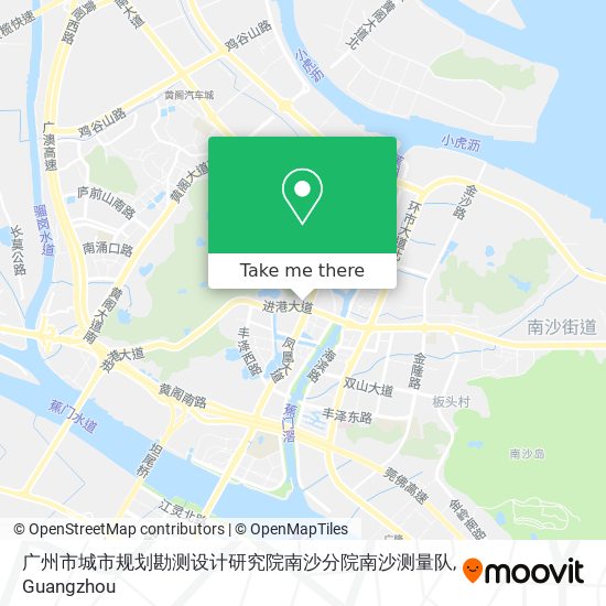 广州市城市规划勘测设计研究院南沙分院南沙测量队 map