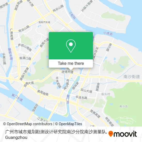 广州市城市规划勘测设计研究院南沙分院南沙测量队 map