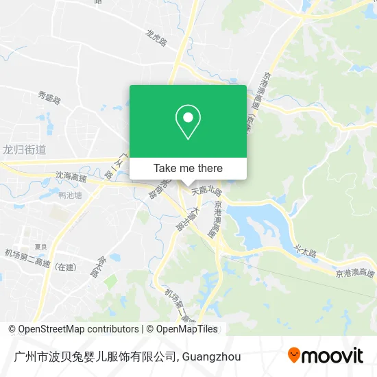 广州市波贝兔婴儿服饰有限公司 map
