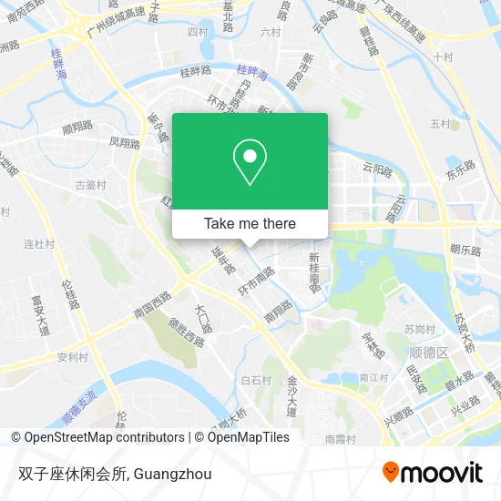 双子座休闲会所 map