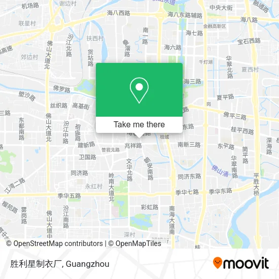 胜利星制衣厂 map