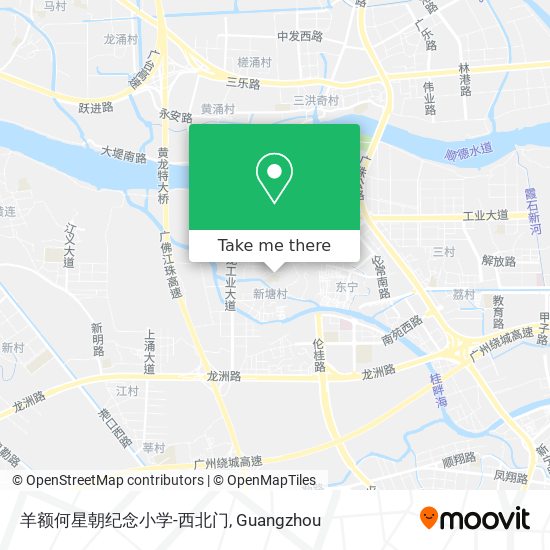 羊额何星朝纪念小学-西北门 map