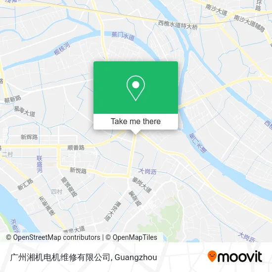 广州湘机电机维修有限公司 map
