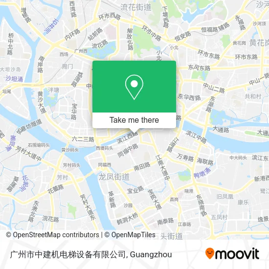 广州市中建机电梯设备有限公司 map