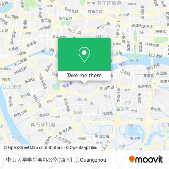 中山大学学生会办公室(西南门) map