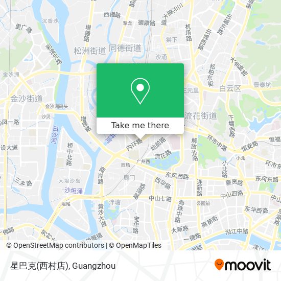 星巴克(西村店) map