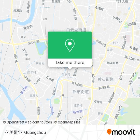 亿美鞋业 map