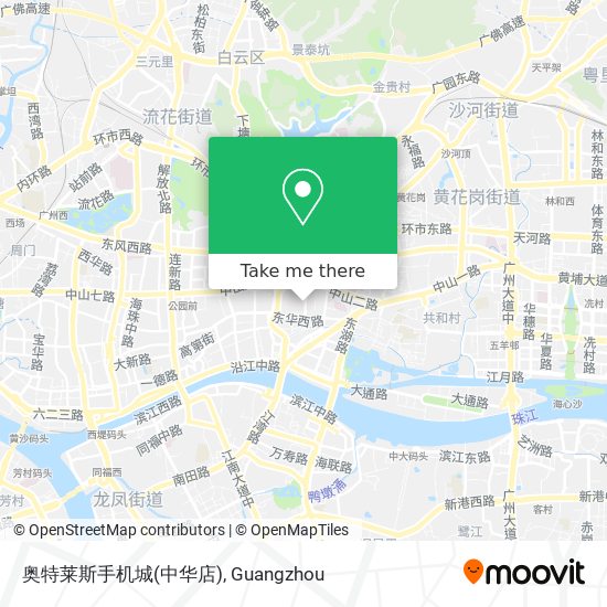奥特莱斯手机城(中华店) map