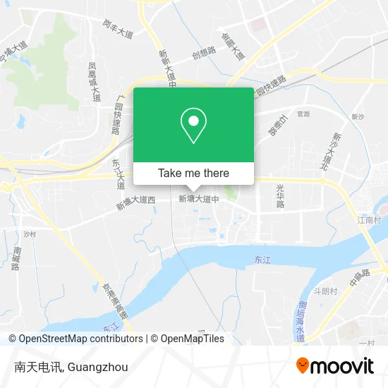 南天电讯 map
