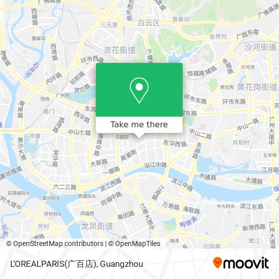 L‘OREALPARIS(广百店) map