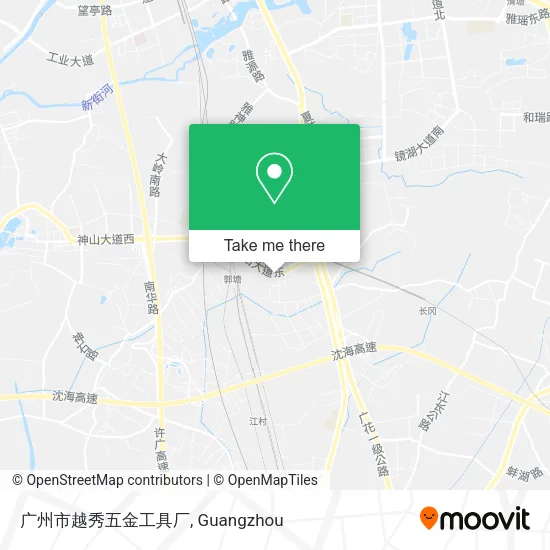 广州市越秀五金工具厂 map