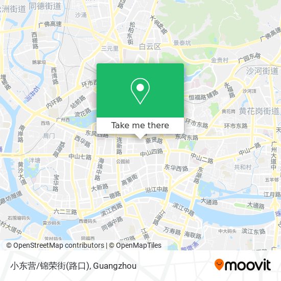 小东营/锦荣街(路口) map
