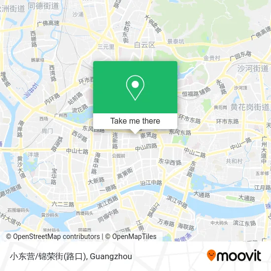 小东营/锦荣街(路口) map