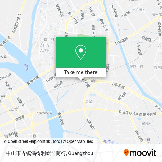 中山市古镇鸿得利螺丝商行 map