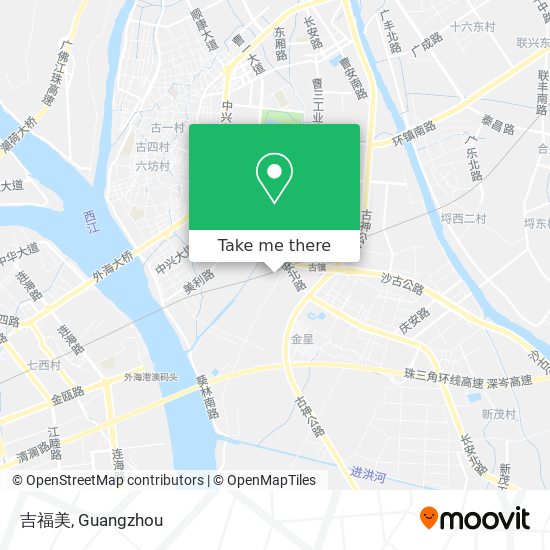 吉福美 map