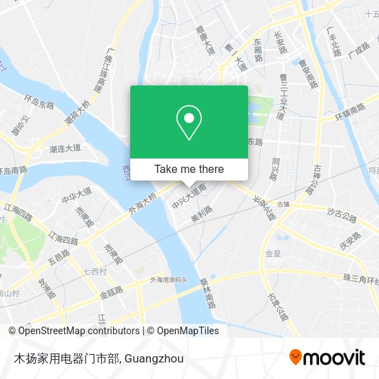 木扬家用电器门市部 map
