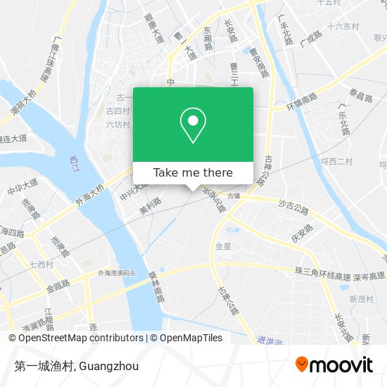 第一城渔村 map