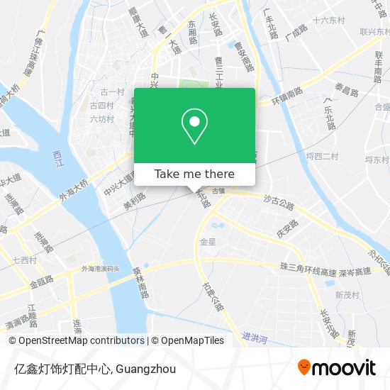 亿鑫灯饰灯配中心 map