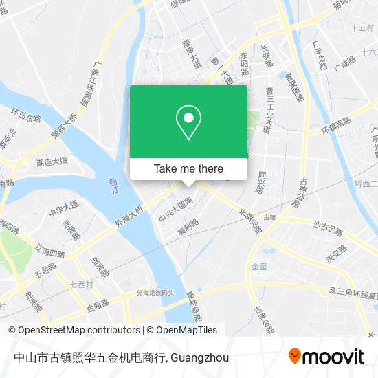 中山市古镇照华五金机电商行 map