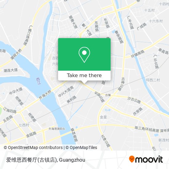 爱维恩西餐厅(古镇店) map
