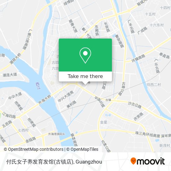 付氏女子养发育发馆(古镇店) map