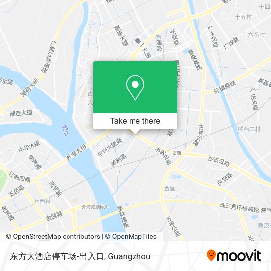 东方大酒店停车场-出入口 map