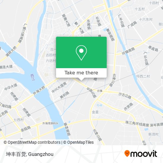 坤丰百货 map