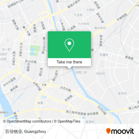 百佳物业 map