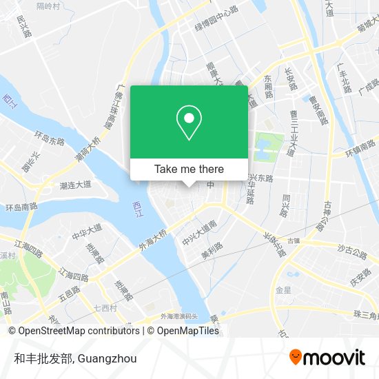 和丰批发部 map
