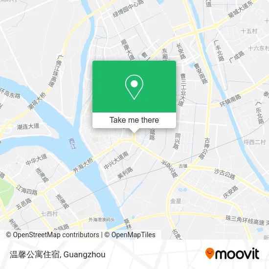 温馨公寓住宿 map