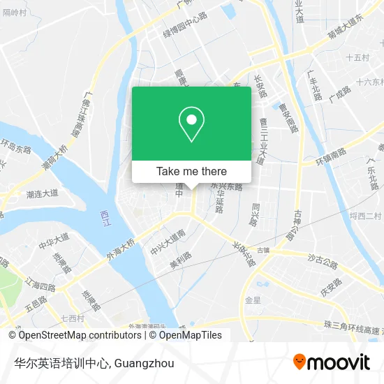 华尔英语培训中心 map