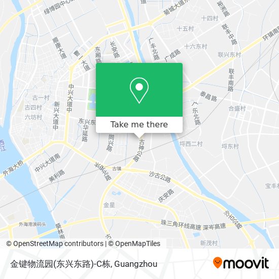 金键物流园(东兴东路)-C栋 map