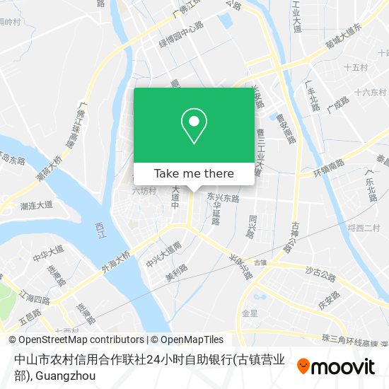 中山市农村信用合作联社24小时自助银行(古镇营业部) map