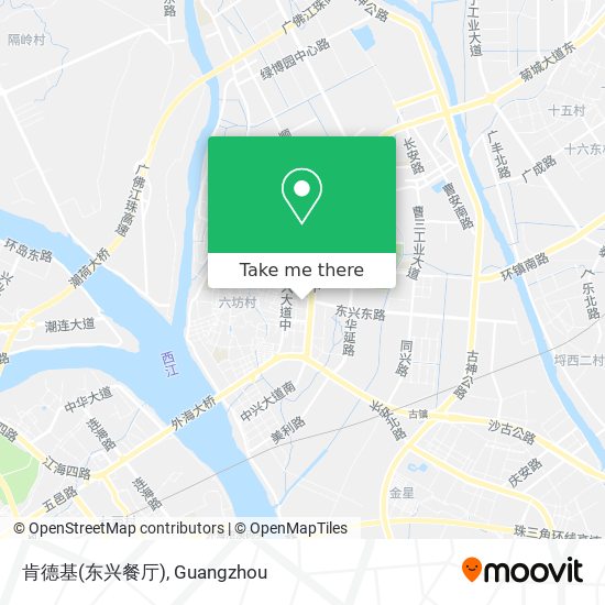 肯德基(东兴餐厅) map